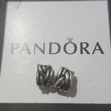 Load image into Gallery viewer, Pandora Sterling Silver Forget-me-knot Charms, Set Of 2,  790484
