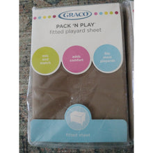 Load image into Gallery viewer, Graco Pack N Play Playard 27" x 39" fitted sheets Set Of 3, Camel
