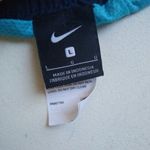 Load image into Gallery viewer, Nike Glow Diverge 9&quot; Board Shorts Swim Trunks, Blues, Size Large
