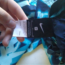 Load image into Gallery viewer, Nike Glow Diverge 9&quot; Board Shorts Swim Trunks, Blues, Size Large
