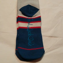Load image into Gallery viewer, Good Luck Socks Americana Navy Theme 2 Pair Adult Size 8-13
