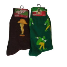 Load image into Gallery viewer, Men's The Christmas Story + the Elf Socks, 2 pair
