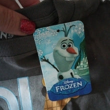 Load image into Gallery viewer, Frozen Boys Olaf Cool, Cooler, Coolest Shirt, Charcoal Gray, Size 4
