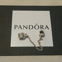 Load image into Gallery viewer, Pandora Daisy Safety Chain 790385 Sterling Silver ALE 925
