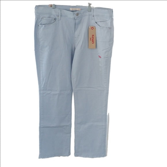 Levi's Women's 505 Straight Jeans, Cashmere Blue, Size 16 Medium 33x32