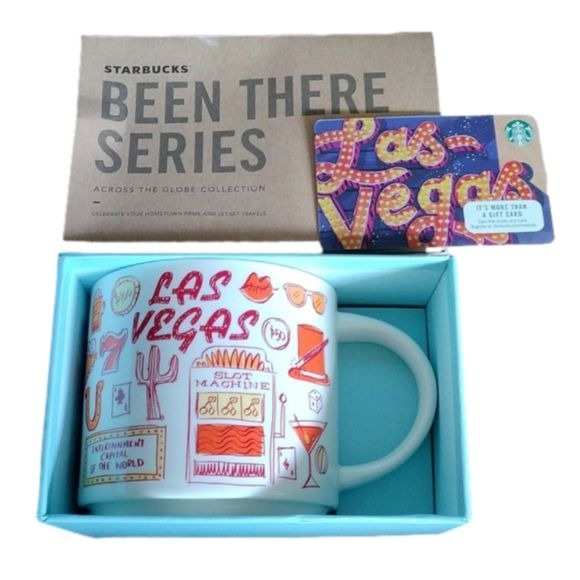 Starbucks Been There Series LAS VEGAS Mug + Blank GC