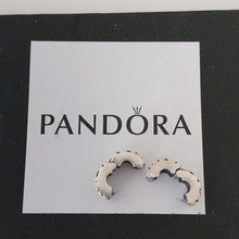 Load image into Gallery viewer, Pandora S-Clip Serpentine Swirl Charm 925 ALE 790338, Set of 2
