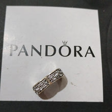 Load image into Gallery viewer, Pandora Sterling Silver Shining Elegance Clip 791817cz
