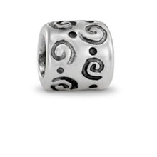 Load image into Gallery viewer, Pandora Retired Sterling Silver Curls Designer Bead - 790124
