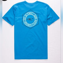 Load image into Gallery viewer, O'Neill Men's THE HILLS POCKET T-Shirt, Brilliant Blue, size Medium
