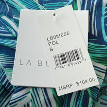 Load image into Gallery viewer, La Blanca Sketched Leaves Long Sleeve Tunic Swim Cover-Up Size Large

