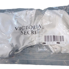 Load image into Gallery viewer, PINK Victoria's Secret White One-piece Ruched front swim suit, Size Large
