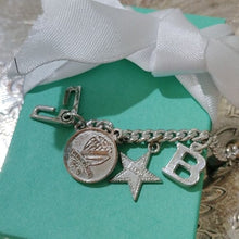 Load image into Gallery viewer, Loaded 1970s Beta Sigma Phi International Sorority Charm Bracelet
