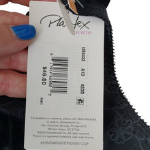 Load image into Gallery viewer, Playtex Secrets Lifts &amp; Supports Full Figure Unlined U/W Bra 4422, Black 42DD
