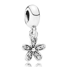 Load image into Gallery viewer, Pandora Retired Sterling Silver Dazzling Daisy Dangle Bead  791491cz
