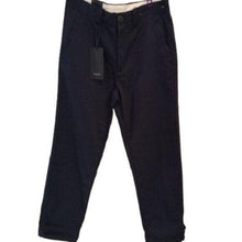 Load image into Gallery viewer, Zara men&#39;s w29 x l32 Relaxed Navy Dress pants
