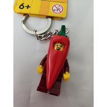 Load image into Gallery viewer, Lego 854234 Chili Pepper Girl Keychain Minifigure, Age 6 -, red
