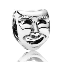 Load image into Gallery viewer, Pandora Retired S/S The World&#39;s a Stage Theatre Drama Mask Bead - 791177
