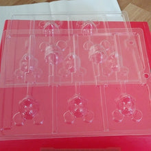 Load image into Gallery viewer, Disney Mickey &amp; Minnie Chocolate Candy + Lollipop Molds Bundle, set of 5
