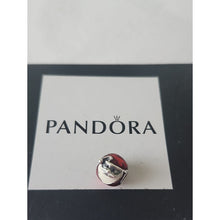 Load image into Gallery viewer, Pandora Sterling Silver Jolly Santa Claus Christmas Bead 791405enmx
