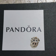 Load image into Gallery viewer, Pandora Retired Sterling Silver  + 14K Gold Life Saver Medical Bead - 791042
