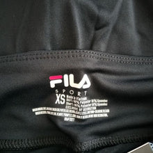 Load image into Gallery viewer, FILA Sport Mid-Rise Skorts, Black, XS, Set of 2
