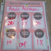 Load image into Gallery viewer, Adele Altman Roma Swim Cover-up, Black/White/Grey, size 1X
