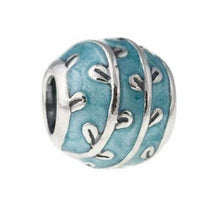 Load image into Gallery viewer, Pandora Light Blue Enamel Vines Bead -790525EN18
