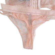 Load image into Gallery viewer, Daisy Fuentes Matching Bra Set, Peach, 34B/Small panty
