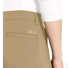 Load image into Gallery viewer, Lee Men's Mission Flat-Front Shorts, Chinchilla Khaki, 42 waist
