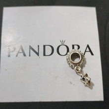 Load image into Gallery viewer, Pandora Sterling Silver Star of David Religious Dangle Bead 791167cz
