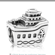 Load image into Gallery viewer, Pandora 791043 All Aboard Cruise Ship Charm Sterling Silver ALE 925
