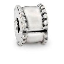 Load image into Gallery viewer, Pandora Sterling Silver Beveled Clip Charm  790267
