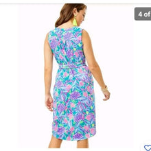 Load image into Gallery viewer, Lilly Pulitzer Naila Midi Dress, Maldives Green, Large
