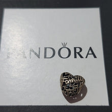 Load image into Gallery viewer, Pandora Sterling Silver Family Heart Charm - 798571C00
