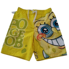 Load image into Gallery viewer, Nickelodeon SpongeBob SquarePants Boys Swim Trunks, Size 6/7
