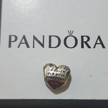 Load image into Gallery viewer, Pandora Retired Sterling Silver Cinderella Dream Heart Disney Charm 791593cfl
