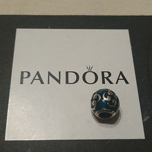 Load image into Gallery viewer, Pandora Blue Zen Enamel Charm 790491EN Sterling Silver ALE 925
