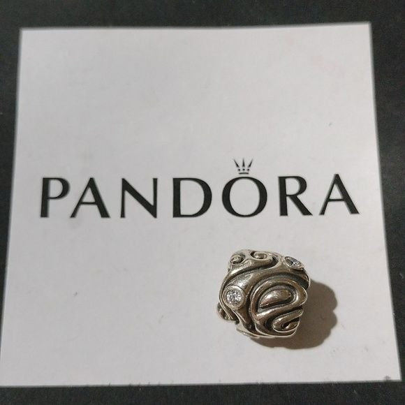 Pandora Sterling Silver Large Day Dream Bead with Clear Zirconia - 790869CZ