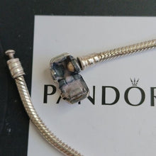 Load image into Gallery viewer, Pandora Sterling Silver Snakechain Starter 7.0&quot; Bracelet w/Music Note Charm  790183
