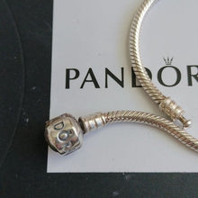 Load image into Gallery viewer, Pandora Sterling Silver Snakechain Starter 7.0&quot; Bracelet w/Music Note Charm  790183
