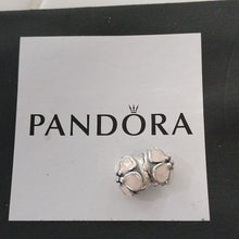 Load image into Gallery viewer, Pandora Retired Sterling Silver Cherry Blossom Clip w/ Pink Enamel- 791041en40
