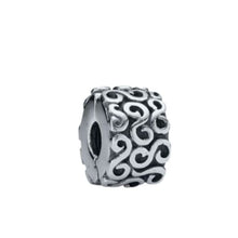 Load image into Gallery viewer, Pandora S-Clip Serpentine Swirl Charm 935 ALE 790338
