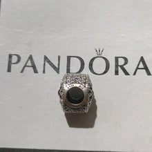 Load image into Gallery viewer, Pandora Sterling Silver Dazzling Floral Charm w/Pink, Purple +Clear CZs
