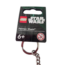 Load image into Gallery viewer, LEGO Star Wars Fennec Shand Minifigure Keyring 854245, Black, Small
