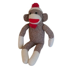 Load image into Gallery viewer, Sock Monkey Plush Toy 20"
