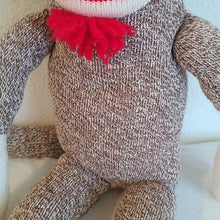 Load image into Gallery viewer, Sock Monkey Plush Toy 20"
