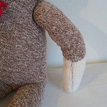 Load image into Gallery viewer, Sock Monkey Plush Toy 20"
