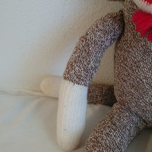 Load image into Gallery viewer, Sock Monkey Plush Toy 20"
