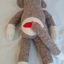 Load image into Gallery viewer, Sock Monkey Plush Toy 20"
